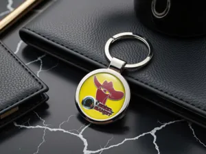 Porte-Clés Custom Logo Alliage Premium